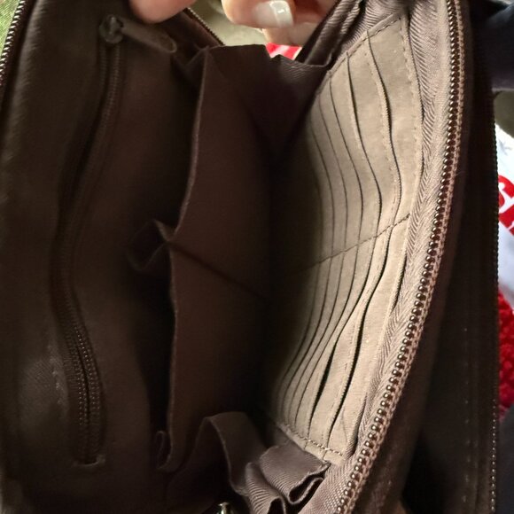 Fossil Leather Bag / Purse * Crossbody - Picture 6 of 6